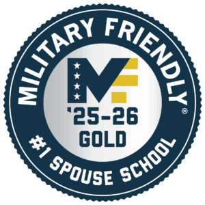 2025-2026 Military Friendly Gold School number 1 spouse school